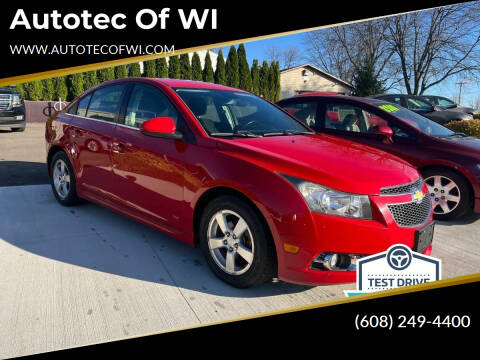 2013 Chevrolet Cruze for sale at Autotec of WI in Madison WI