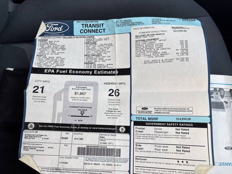 2011 Ford Transit Connect XLT