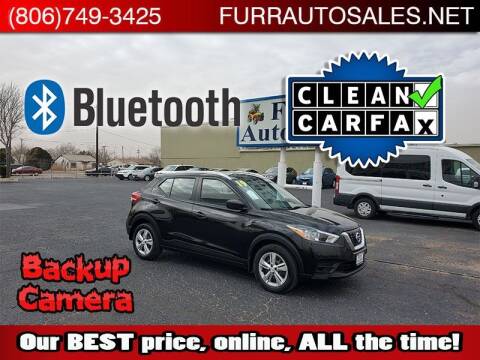 2019 Nissan Kicks for sale at FURR AUTO SALES in Lubbock TX