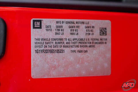 2014 Chevrolet Corvette Stingray