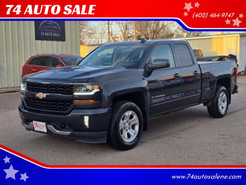2017 Chevrolet Silverado 1500 for sale at 74 AUTO SALE in Lincoln NE