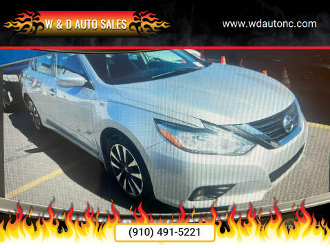 2017 Nissan Altima for sale at W & D Auto Sales in Fayetteville NC