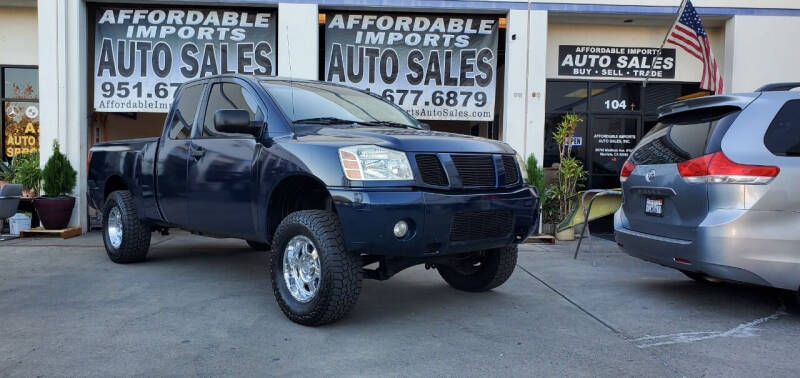 2007 Nissan Titan for sale at Affordable Imports Auto Sales in Murrieta CA