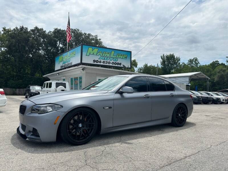2012 BMW 5 Series for sale at Mainline Auto in Jacksonville FL