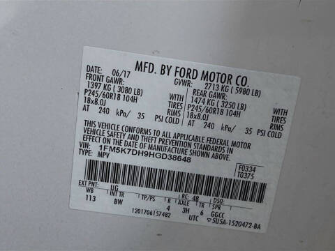 2017 Ford Explorer XLT