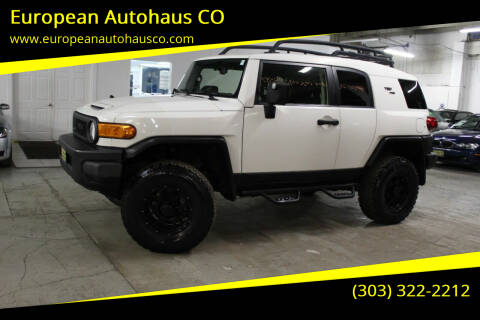 2013 Toyota FJ Cruiser for sale at European Autohaus CO in Denver CO