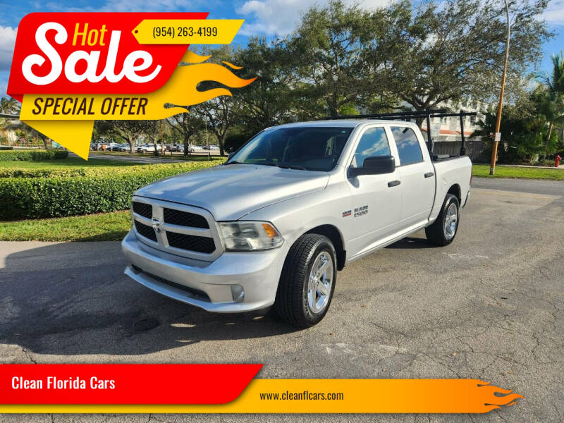 2014 RAM 1500 for sale at Clean Florida Cars in Pompano Beach FL