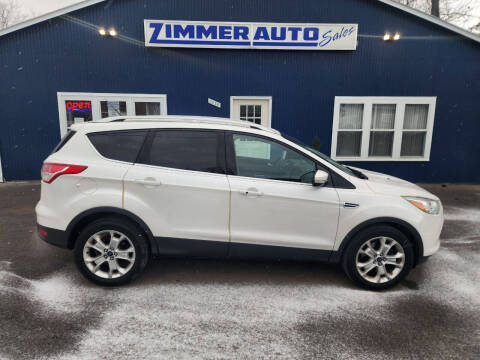 2016 Ford Escape for sale at Zimmer Auto Sales in Lexington MI