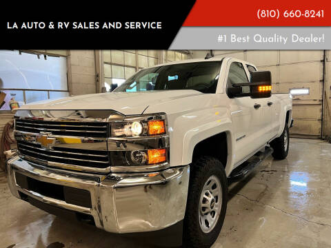 2018 Chevrolet Silverado 3500HD for sale at LA Auto & RV Sales and Service in Lapeer MI