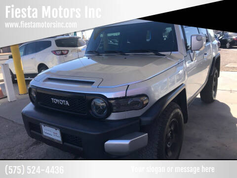 2008 Toyota FJ Cruiser for sale at Fiesta Motors Inc in Las Cruces NM