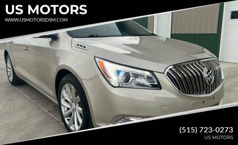 2015 Buick LaCrosse for sale at US MOTORS in Des Moines IA