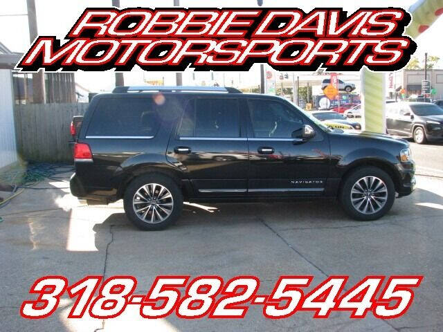 2015 Lincoln Navigator for sale at Robbie Davis Motorsports in Monroe LA