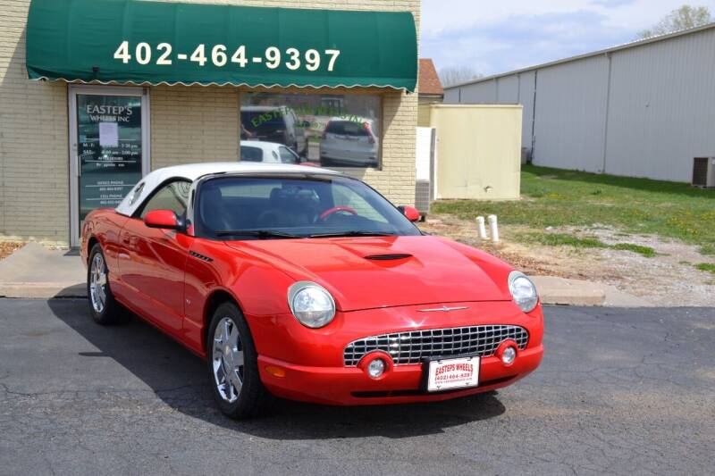 2003 Ford Thunderbird for sale at Eastep's Wheels in Lincoln NE