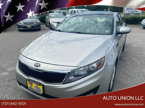 2013 Kia Optima for sale at Auto Union LLC in Virginia Beach VA