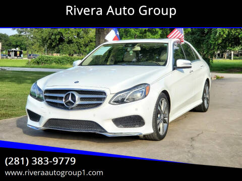 2014 Mercedes-Benz E-Class for sale at Rivera Auto Group in Spring TX