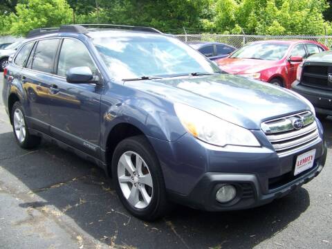 2014 Subaru Outback for sale at lemity motor sales in Zanesville OH