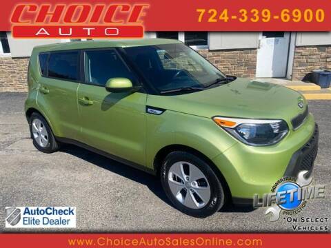 2016 Kia Soul for sale at CHOICE AUTO SALES in Murrysville PA