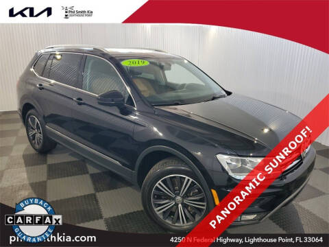 2019 Volkswagen Tiguan for sale at PHIL SMITH AUTOMOTIVE GROUP - Phil Smith Kia in Lighthouse Point FL