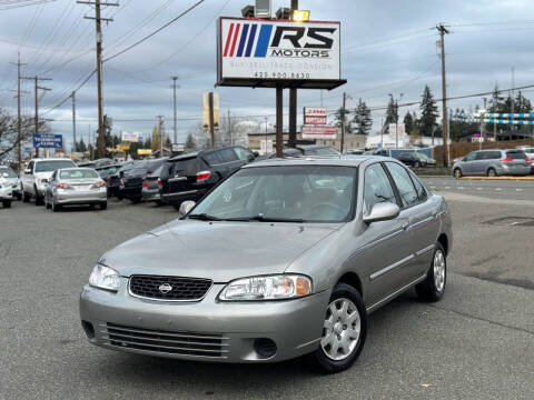 2001 Nissan Sentra for sale at RS Motors in Lynnwood WA