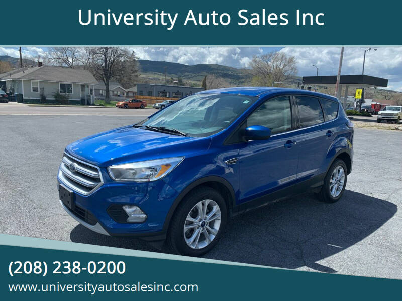 2017 Ford Escape for sale at University Auto Sales Inc in Pocatello ID