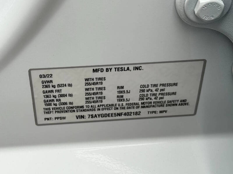 2022 Tesla Model Y Long Range