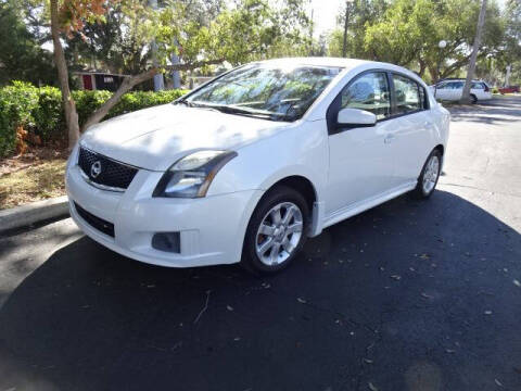 2012 Nissan Sentra for sale at DONNY MILLS AUTO SALES in Largo FL