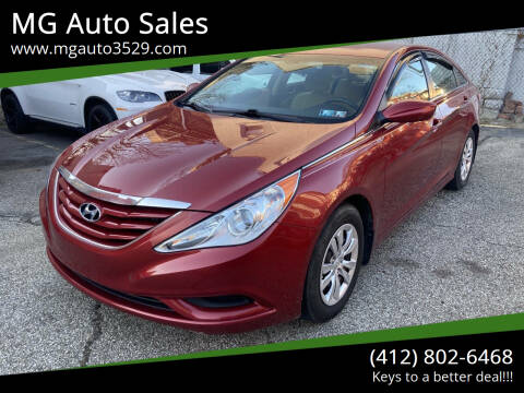 2011 Hyundai Sonata for sale at MG Auto Sales in Pittsburgh PA