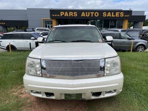 2003 Cadillac Escalade for sale at Pars Auto Sales Inc in Stone Mountain GA