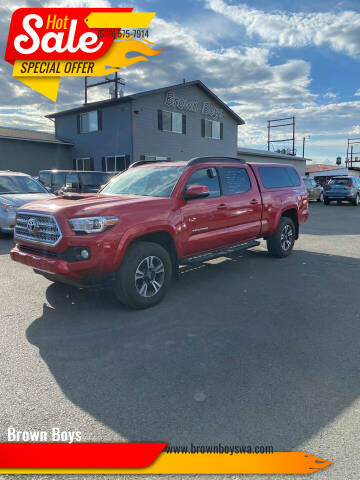 2017 Toyota Tacoma for sale at Brown Boys in Yakima WA
