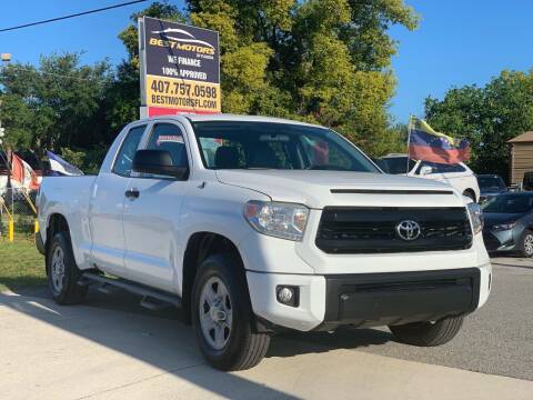 2014 Toyota Tundra for sale at BEST MOTORS OF FLORIDA in Orlando FL