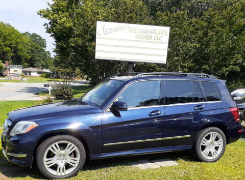 2015 Mercedes-Benz GLK for sale at SIGNATURES AUTOMOTIVE GROUP LLC in Spartanburg SC