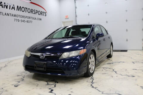 2007 Honda Civic for sale at Atlanta Motorsports in Roswell GA