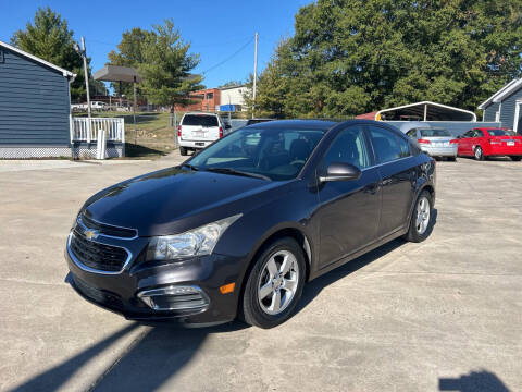 2015 Chevrolet Cruze for sale at EASTSIDE MOTORS, LLC in Albemarle NC