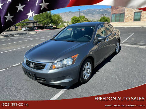 2008 Honda Accord for sale at Freedom Auto Sales in Albuquerque NM