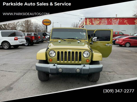 2007 Jeep Wrangler Unlimited for sale at Parkside Auto Sales & Service in Pekin IL