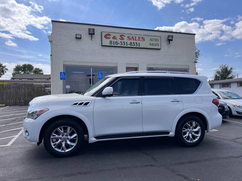 2012 Infiniti QX56 for sale at C & S SALES in Belton MO