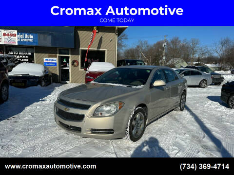 2010 Chevrolet Malibu for sale at Cromax Automotive in Ann Arbor MI