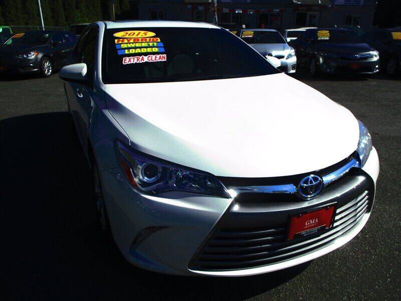 2015 Toyota Camry Hybrid for sale at GMA Of Everett in Everett WA