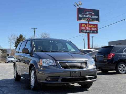 2015 Chrysler Town and Country for sale at MD Financial Group LLC in Warren MI