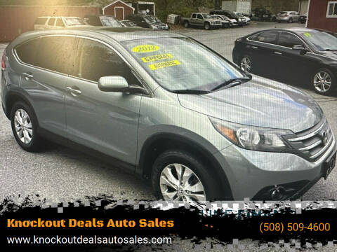 2012 Honda CR-V for sale at Knockout Deals Auto Sales in West Bridgewater MA