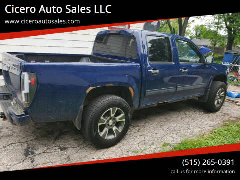 2012 Chevrolet Colorado for sale at Cicero Auto Sales LLC in Des Moines IA