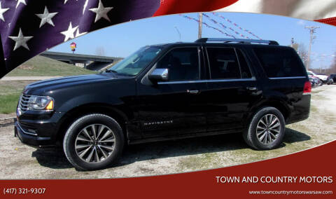 2015 Lincoln Navigator for sale at Town and Country Motors in Warsaw MO