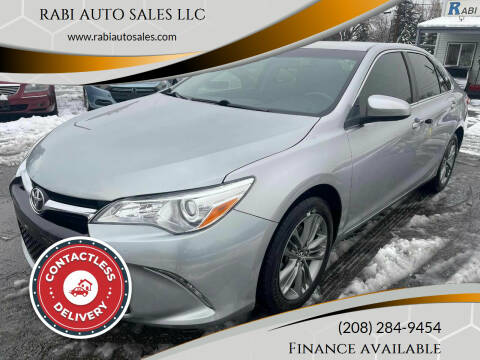 2017 Toyota Camry for sale at RABI AUTO SALES LLC in Garden City ID