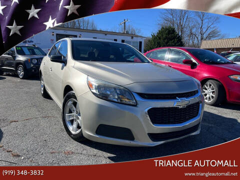 2015 Chevrolet Malibu for sale at Triangle Automall in Burlington NC