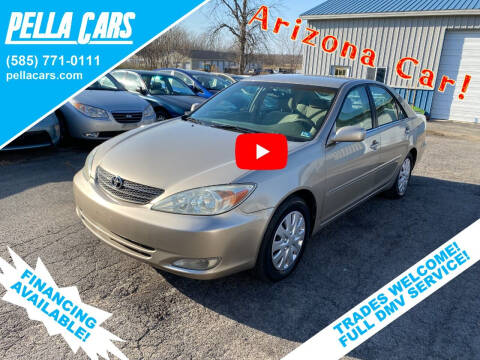 2003 Toyota Camry for sale at Pella Cars LLC in Brockport NY