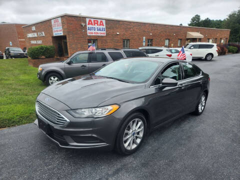 2017 Ford Fusion for sale at ARA Auto Sales in Winston-Salem NC