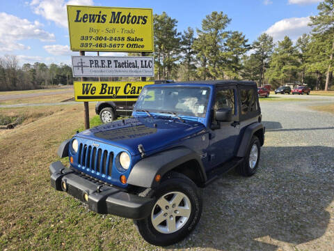 2009 Jeep Wrangler for sale at Lewis Motors LLC in Deridder LA