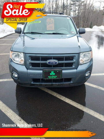 2010 Ford Escape Hybrid for sale at Shamrock Auto Brokers, LLC in Belmont NH