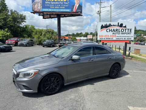 2016 Mercedes-Benz CLA for sale at Charlotte Auto Import in Charlotte NC