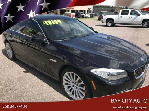 2011 BMW 5 Series for sale at Bay City Auto's in Mobile AL